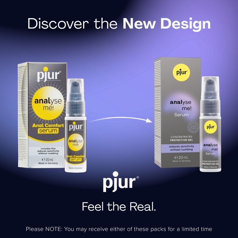 PJUR Analyze Me Anal Comfort Serum 20 ml – Sanft & schützender Schutzfilm Produktansicht und Details