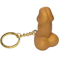 DIABLO PICANTE – Goldener Penis-Schlüsselanhänger | Lustiges Geschenk – Erotik-Zubehör von Secret Pulse
