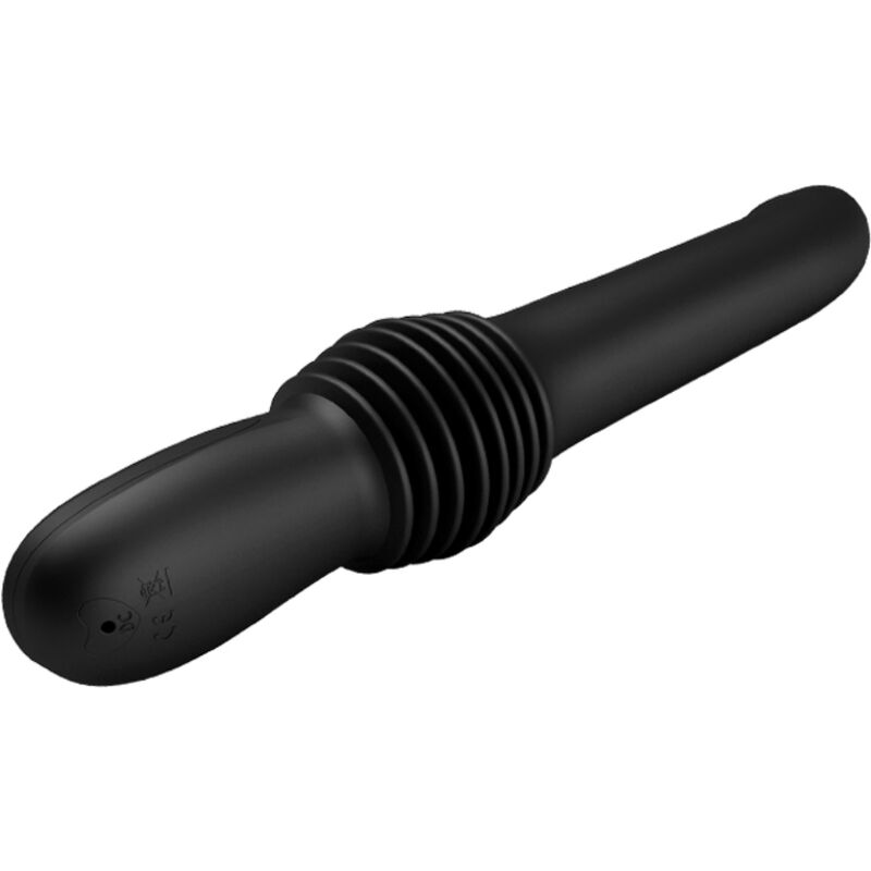 PRETTY LOVE - PAZUZU VIBRATOR 3 STOSSMODI SCHWARZ hochwertiges Sextoy bei Secret Pulse