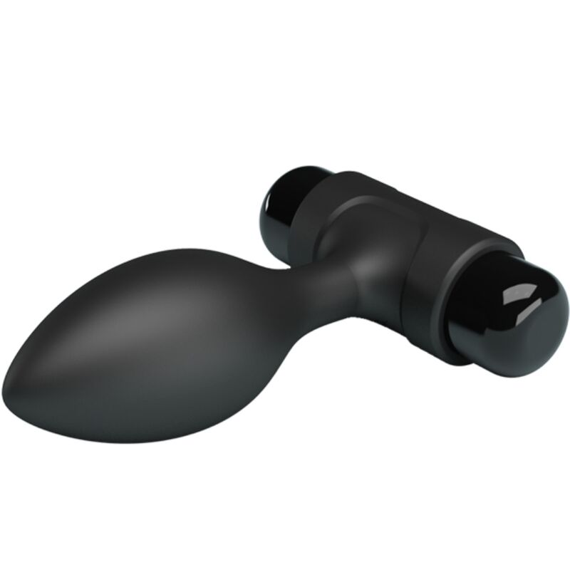 PRETTY LOVE - VIBRA BUTT 10 VIBRATIONEN ANALSTECKER SCHWARZ bei Secret Pulse im Erotikshop