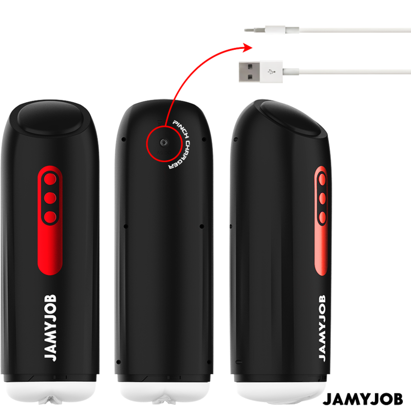 JAMYJOB - PHANTOM AUTOMATISCHER VAGINA-MASTURBATOR 5 SAUG- UND STOSSMODI – automatischer Masturbator Bild 11