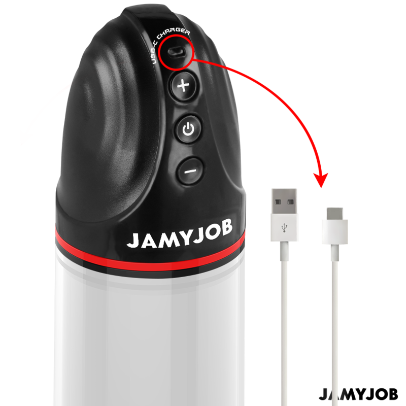 JAMYJOB - XPAND AUTOMATISCHE PUMPE 3 SAUGSTUFEN GRAU – Penispumpe Bild 8