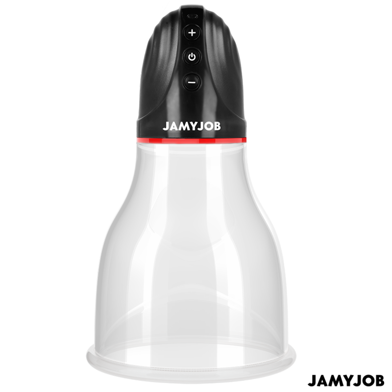 JAMYJOB - XPAND LITE AUTOMATISCHE HODENPUMPE 3 SAUGSTUFEN GRAU – Penispumpe Bild 2