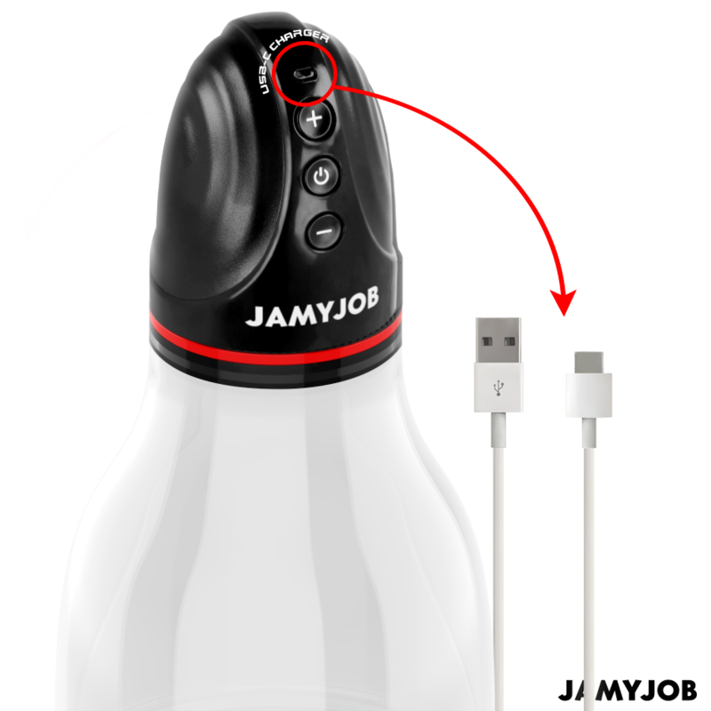 JAMYJOB - XPAND LITE AUTOMATISCHE HODENPUMPE 3 SAUGSTUFEN GRAU – Penispumpe Bild 8