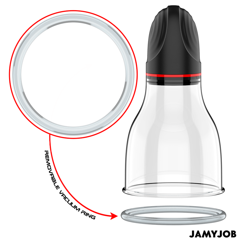 JAMYJOB - XPAND LITE AUTOMATISCHE HODENPUMPE 3 SAUGSTUFEN GRAU – Penispumpe Bild 11