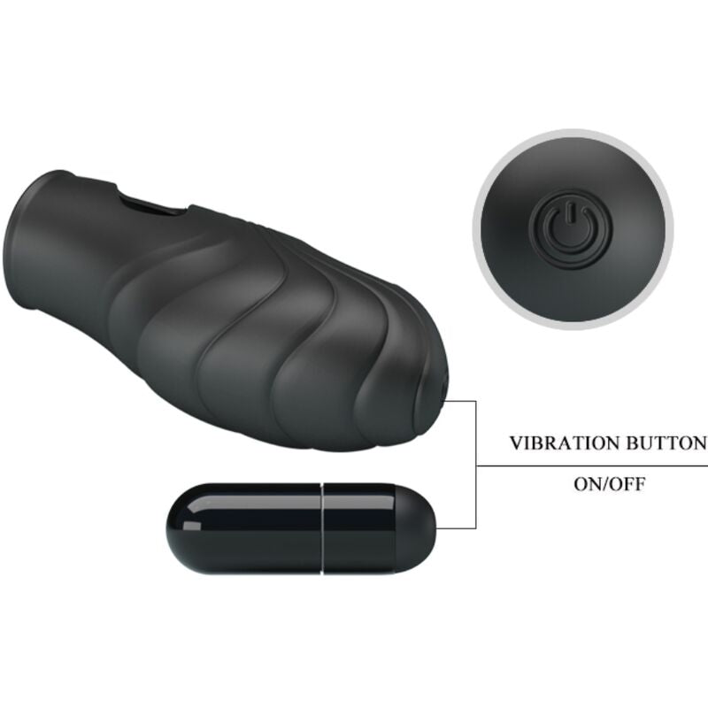 PRETTY LOVE - LICH SILIKON-FINGERVIBRATOR SCHWARZ Fingervibrator diskret online kaufen