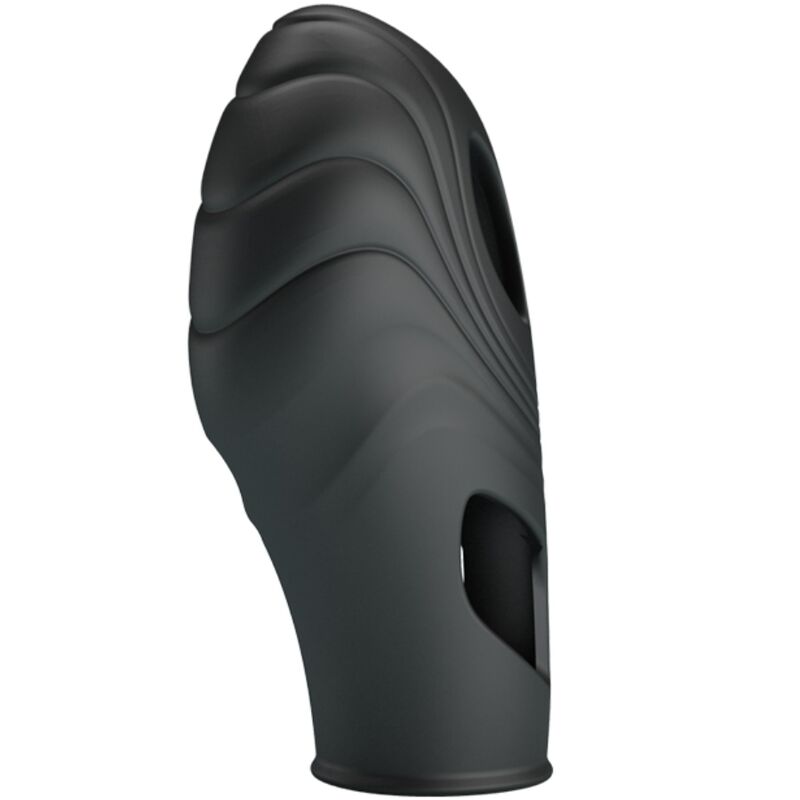 PRETTY LOVE - LICH SILIKON-FINGERVIBRATOR SCHWARZ für intensive Stimulation und Self-Love