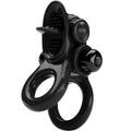 PRETTY LOVE - PASSIONATE RING DOPPELTER VIBRATIONSRING + KLITORIS-STIMULATOR SCHWARZ Klitorisstimulator diskret online kaufen