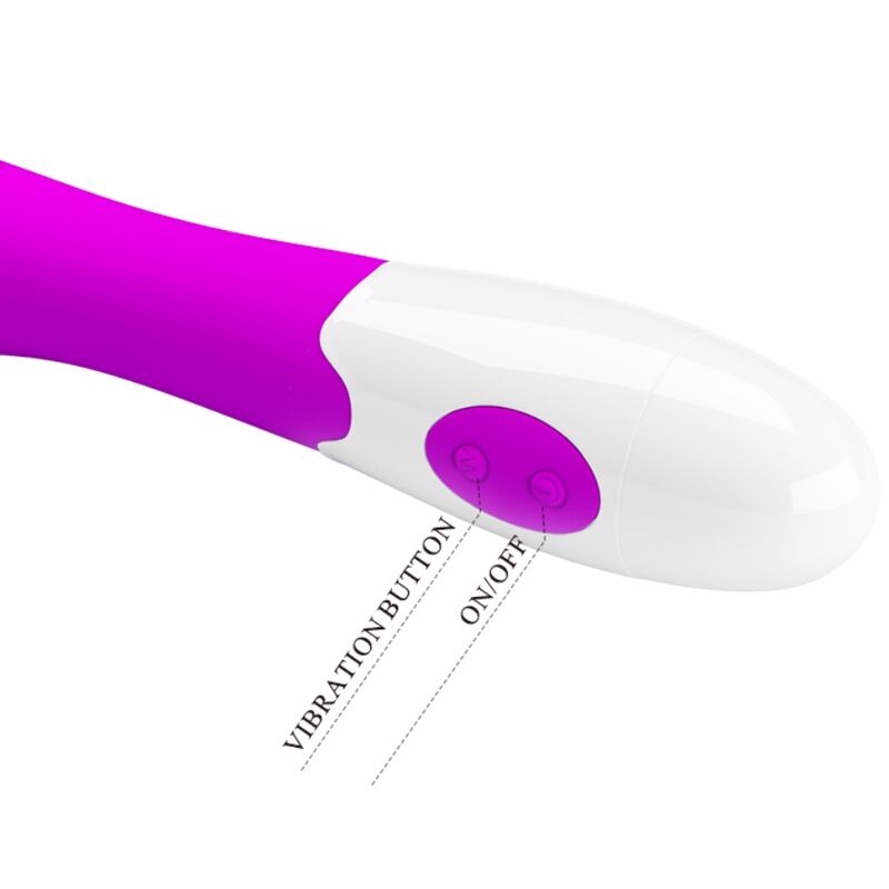 Pretty Love Elemental Vibrator Lila – 30 Vibrationsmodi für G-Punkt-Stimulation für sinnliche Momente allein oder zu zweit