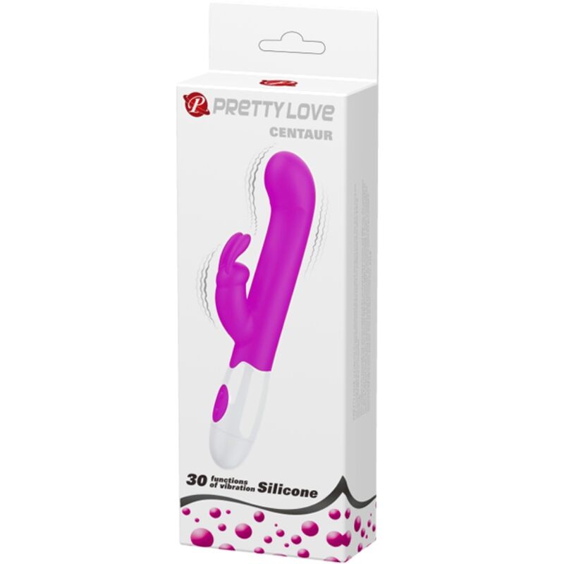 PRETTY LOVE - CENTAUR VIBRATOR RABBIT 30 VIBRATIONSMODI LILA Rabbit Vibrator diskret online kaufen