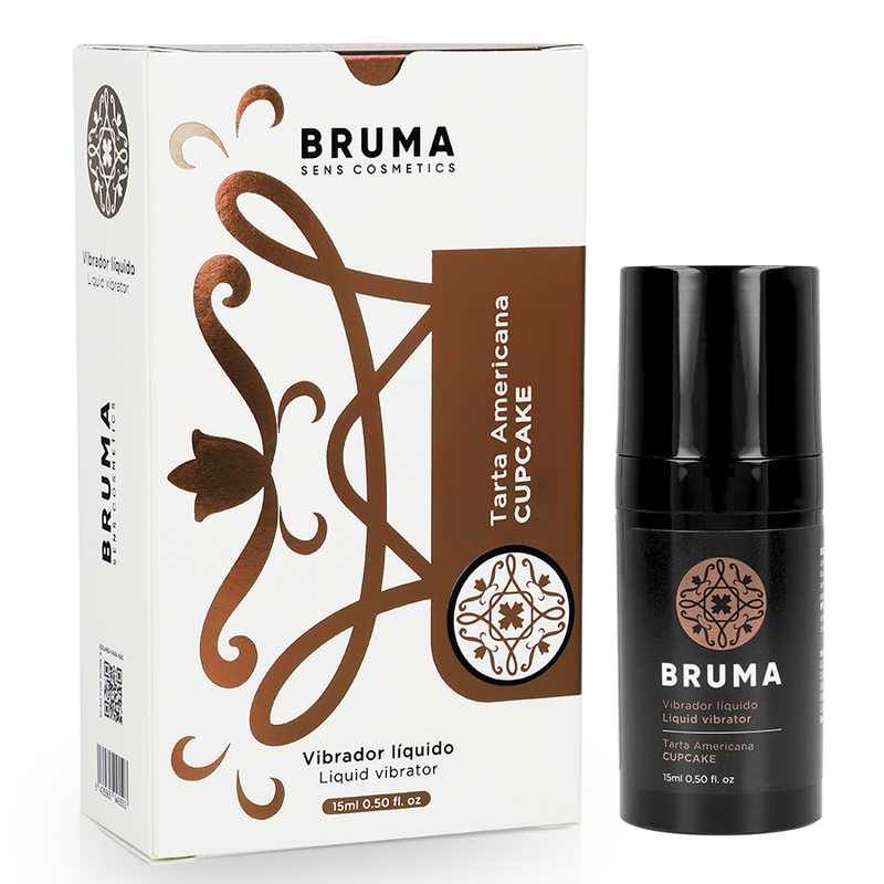 BRUMA Flüssiger Vibrator Ultra Gleitend 15 ml – Cupcake – Intensives Gleiten – Gleitgel Bild 1