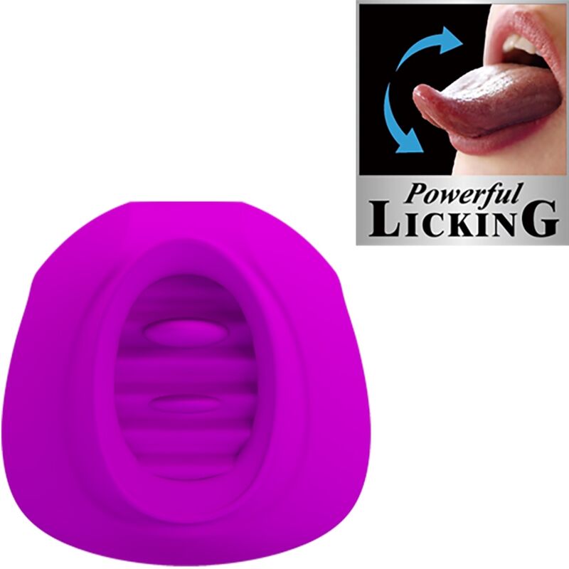 PRETTY LOVE - ESTELLE ZUNGEN-KLITORIS-STIMULATOR 12 VIBRATIONEN LILA für intensive Stimulation und Self-Love