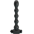 PRETTY LOVE - LYNN SILIKON ANAL PLUG 10 VIBRATIONEN SCHWARZ Analplug diskret online kaufen