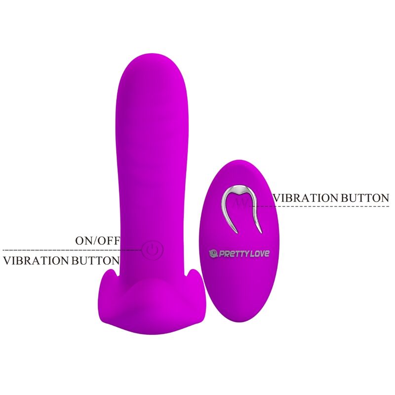 PRETTY LOVE Massager & Vibrator – 12 Vibrationsmodi, Fernbedienung & Wasserdicht für intensive Stimulation und Self-Love