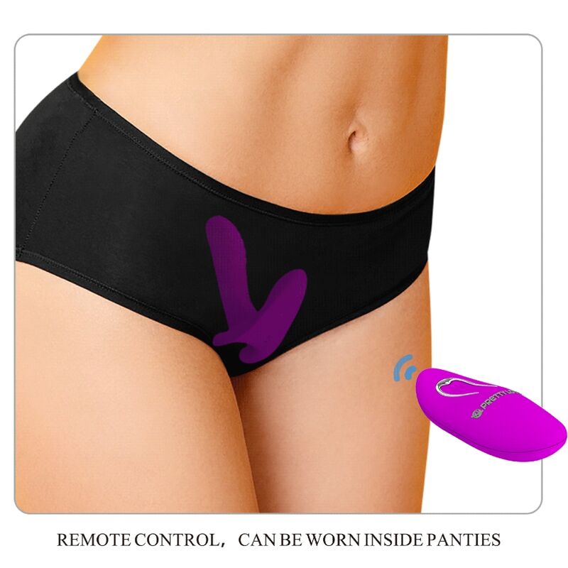 PRETTY LOVE Massager & Vibrator – 12 Vibrationsmodi, Fernbedienung & Wasserdicht hochwertiges Sextoy bei Secret Pulse
