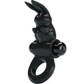 Pretty Love Rabbit Vibratorring Schwarz – 10 Vibrationsmodi | Secret Pulse Rabbit Vibrator diskret online kaufen