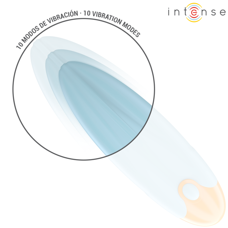 INTENSE - MIKE VIBRIERENDES BULLET 10 VIBRATIONEN BLAU – Vibrator Bild 3