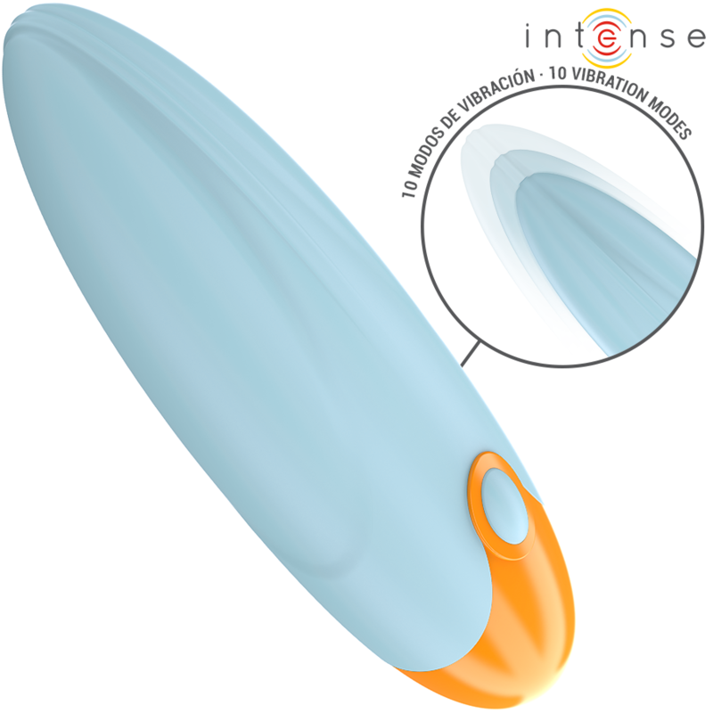 INTENSE - MIKE VIBRIERENDES BULLET 10 VIBRATIONEN BLAU – Vibrator Bild 1