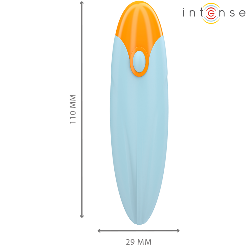 INTENSE - MIKE VIBRIERENDES BULLET 10 VIBRATIONEN BLAU – Vibrator Bild 7
