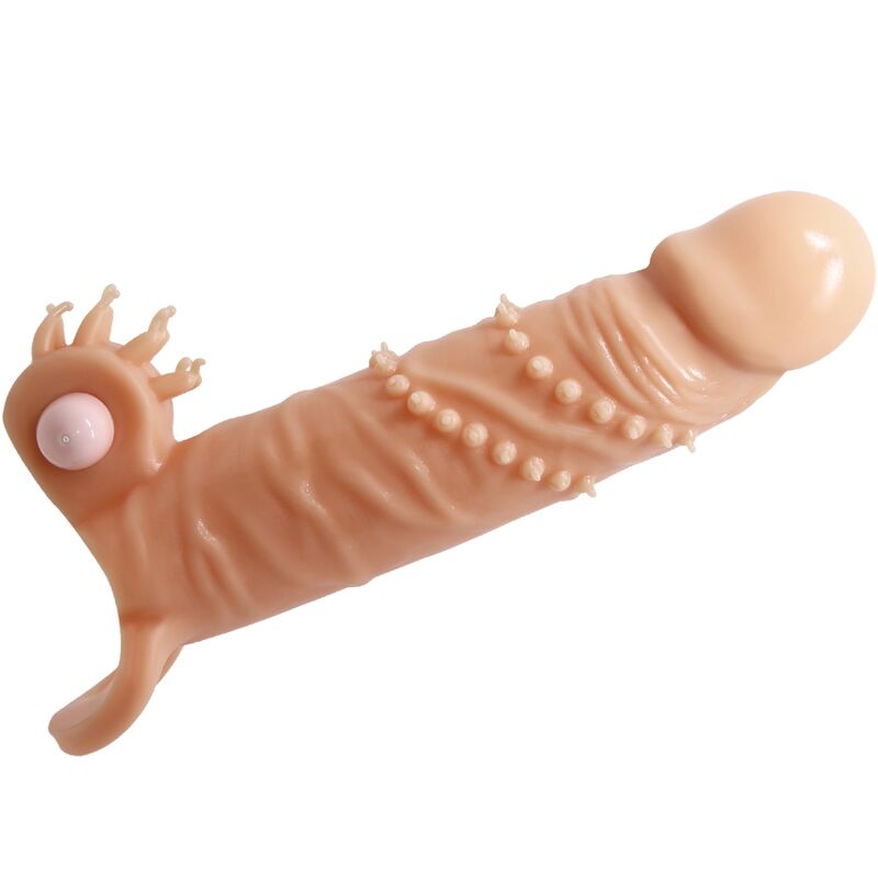 PRETTY LOVE - CONNOR PENISHÜLLE + KLITORISSTIMULATOR FLEISCH Klitorisstimulator diskret online kaufen