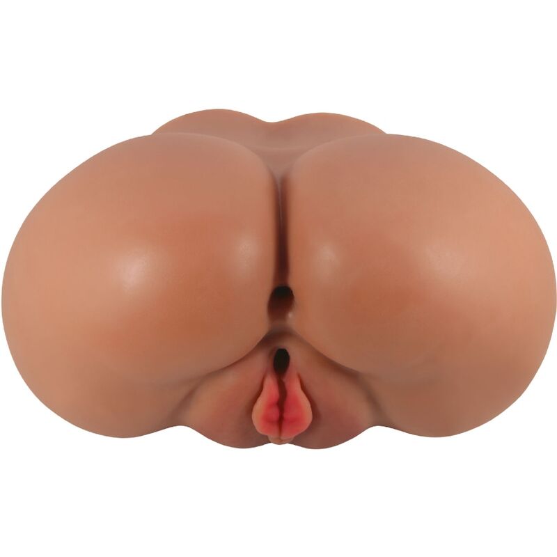 CRAZY BULL - LUNA VIBRATOR BUTT MIT REALISTISCHER VAGINA UND ANUS-STEUERUNG FERNBEDIENUNG für sinnliche und diskrete Momente