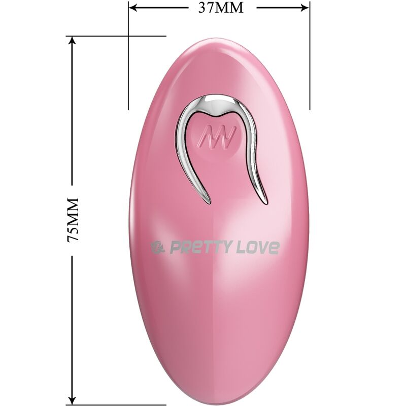 PRETTY LOVE - CAILEY NIPPELKLEMMEN 10 VIBRATIONEN FERNBEDIENUNG ROSA für sinnliche und diskrete Momente