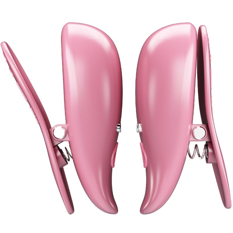PRETTY LOVE - CAILEY NIPPELKLEMMEN 10 VIBRATIONEN FERNBEDIENUNG ROSA Produktansicht und Details