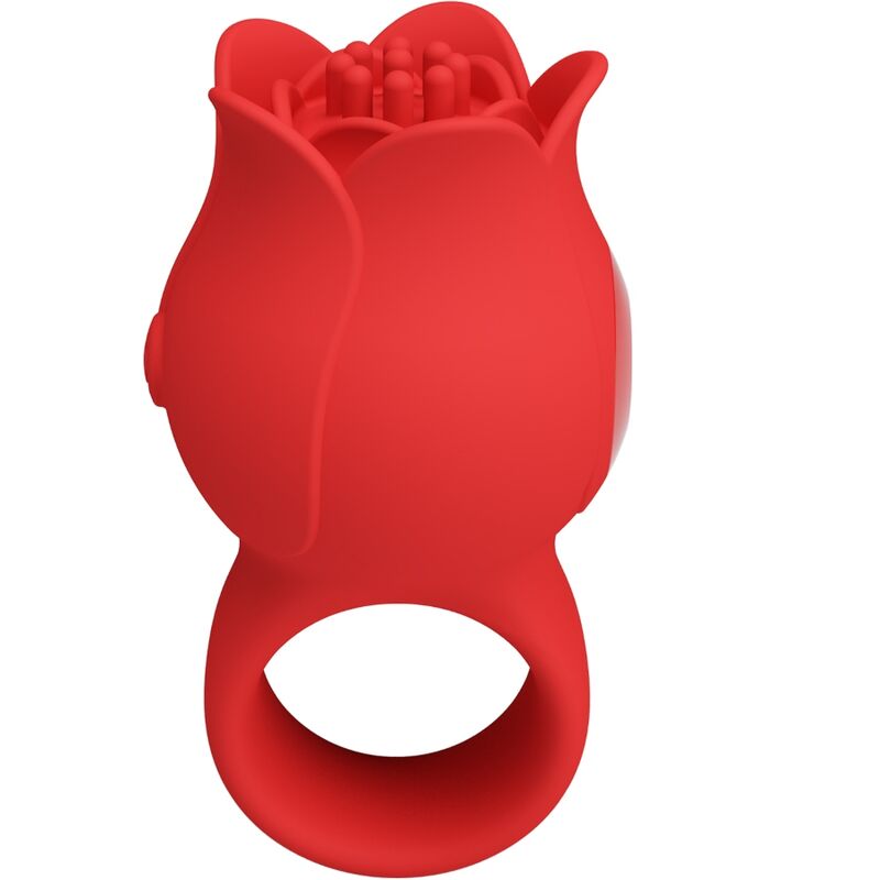 PRETTY LOVE - JAE ROSE FÖRMIGER FINGERVIBRATOR 10 VIBRATIONEN ROT Fingervibrator diskret online kaufen