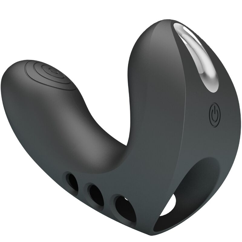 PRETTY LOVE - CAMELIA FINGERVIBRATOR 7 VIBRATIONEN SCHWARZ für intensive Stimulation und Self-Love