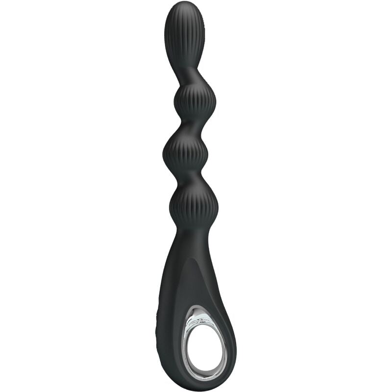 PRETTY LOVE - FEDERER ANALVIBRATOR 12 VIBRATIONEN SCHWARZ Anal-Toy diskret online kaufen