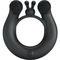 PRETTY LOVE - DAHLIA VIBRATIONSRING + KLITORISSTIMULATOR 12 VIBRATIONEN SCHWARZ Klitorisstimulator diskret online kaufen