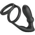 PRETTY LOVE - EMONI PENISRING + ANAL PLUG 12 VIBRATIONEN SCHWARZ Penisring diskret online kaufen