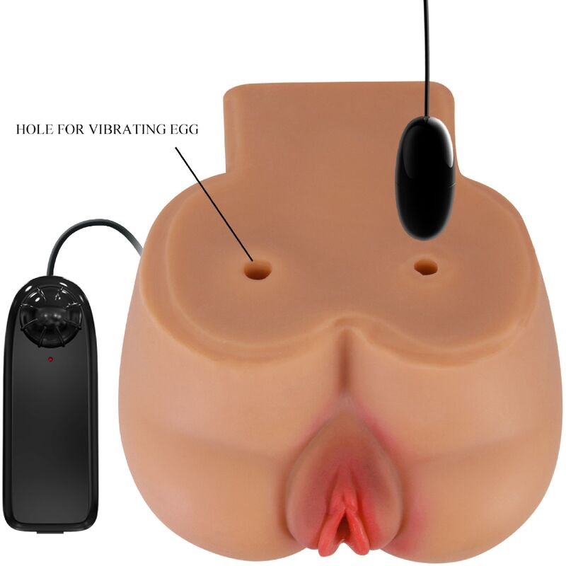 CRAZY BULL - KYLIE ASS VIBRATOR MIT REALISTISCHER VAGINA- UND ANUS-FERNBEDIENUNG bei Secret Pulse im Erotikshop