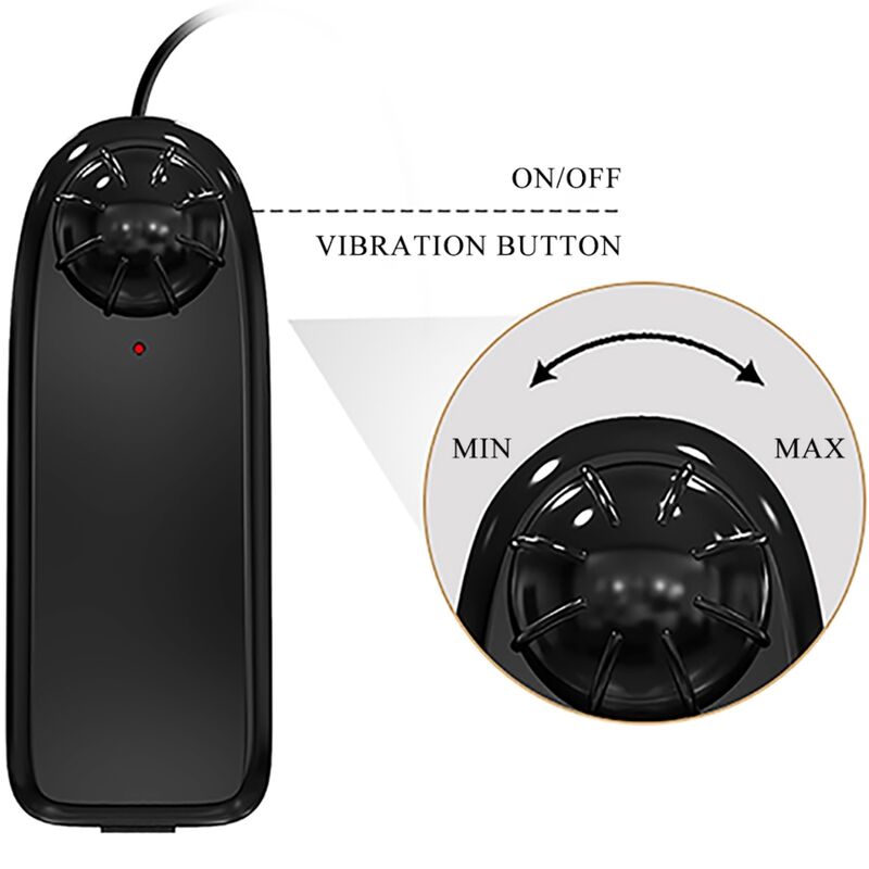 BAILE CATOBLEPAS 20,6 cm Realistischer Vibrator – G-Punkt & Saugnapf G-Punkt-Vibrator diskret online kaufen