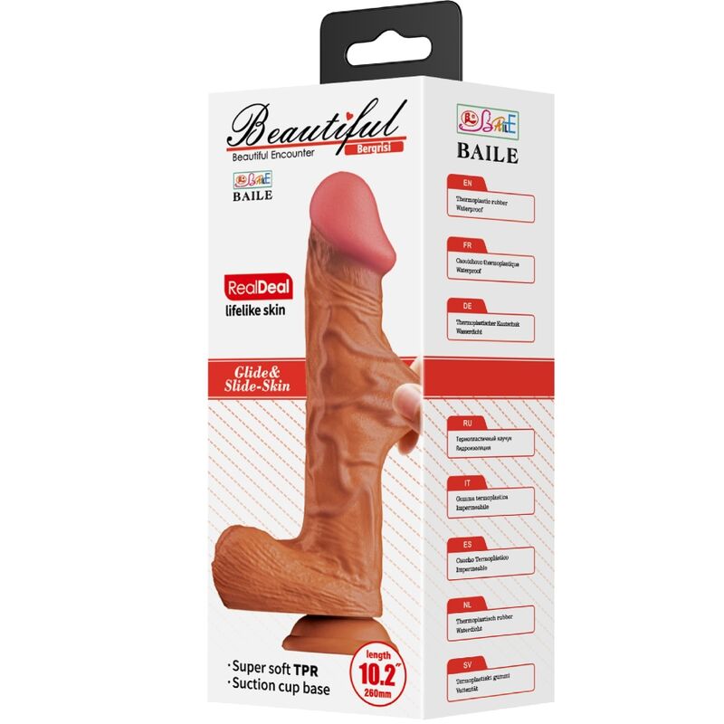 BAILE - BERGRISI REALISTISCHER DILDO 26 CM FLEISCH realistischer Dildo diskret online kaufen