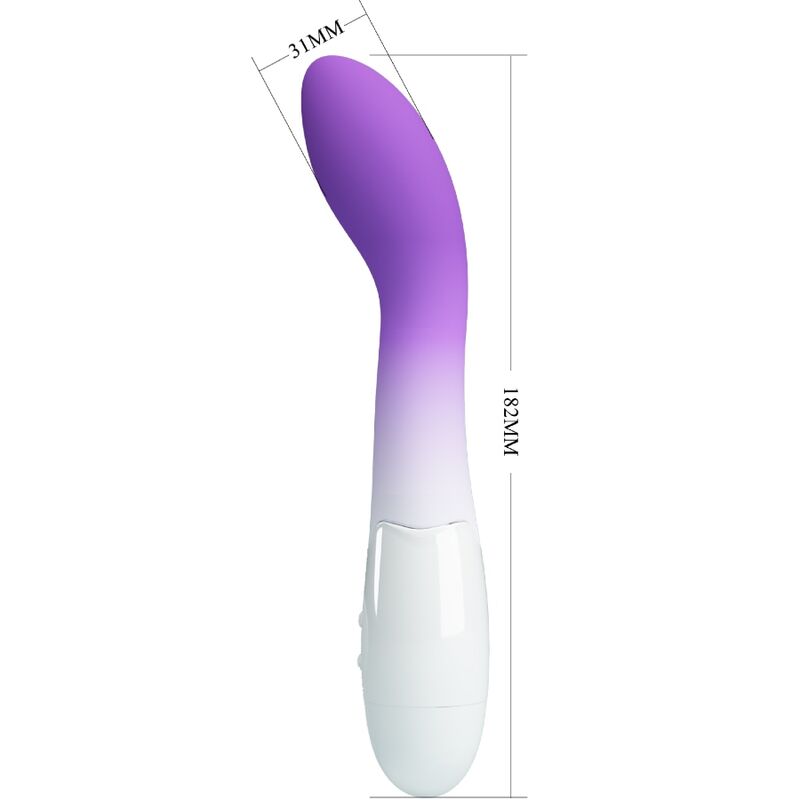 PRETTY LOVE - BISHOP G-SPOT VIBRATOR 30 VIBRATIONEN LILA hochwertiges Sextoy bei Secret Pulse