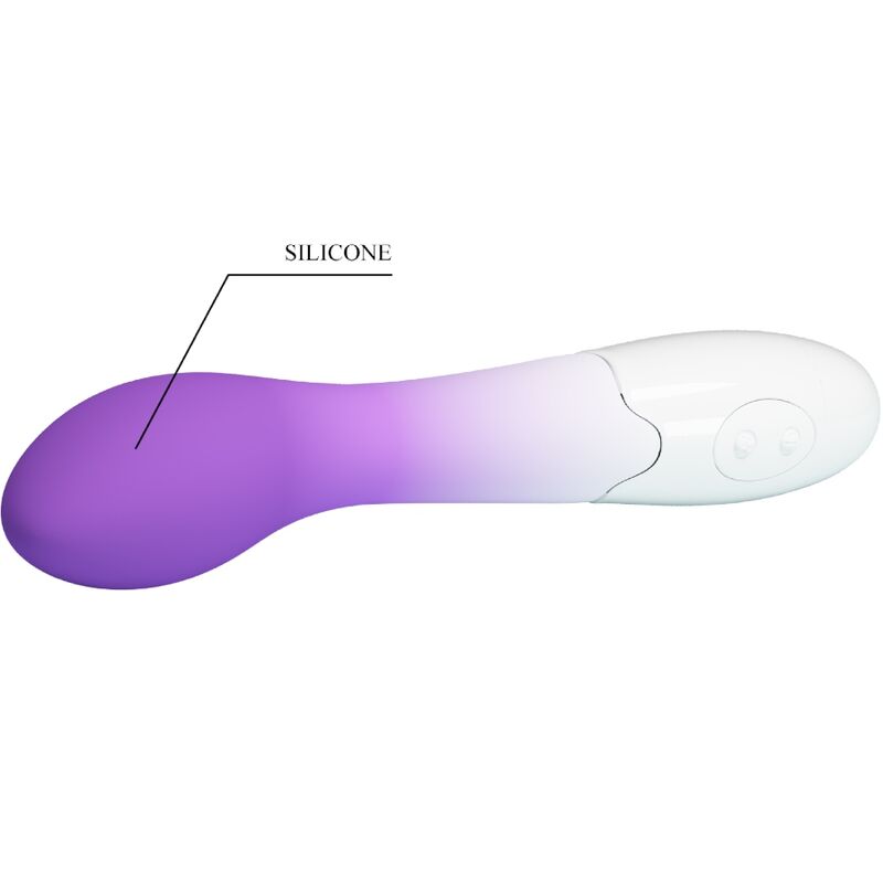 PRETTY LOVE - BISHOP G-SPOT VIBRATOR 30 VIBRATIONEN LILA Produktansicht und Details