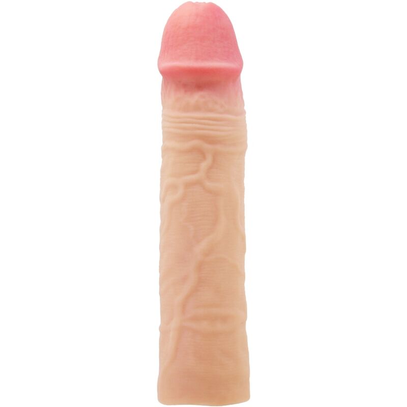 PRETTY LOVE - CHELSEA PENISHÜLLE MIT 7,6 CM VERLÄNGERUNG FLEISCH – Penishülle Bild 1