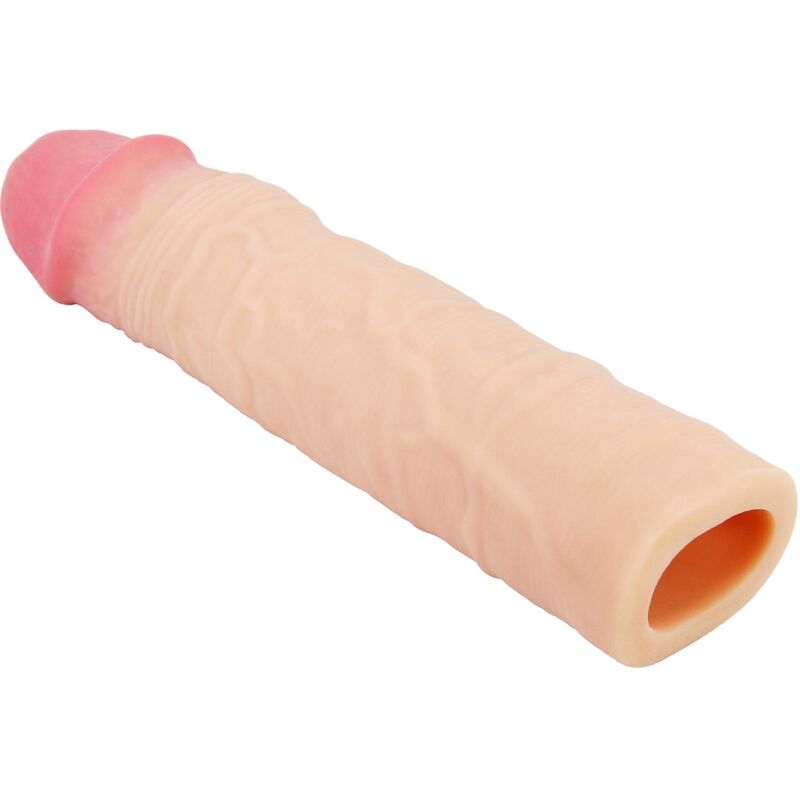 PRETTY LOVE - CHELSEA PENISHÜLLE MIT 7,6 CM VERLÄNGERUNG FLEISCH – Penishülle Bild 3