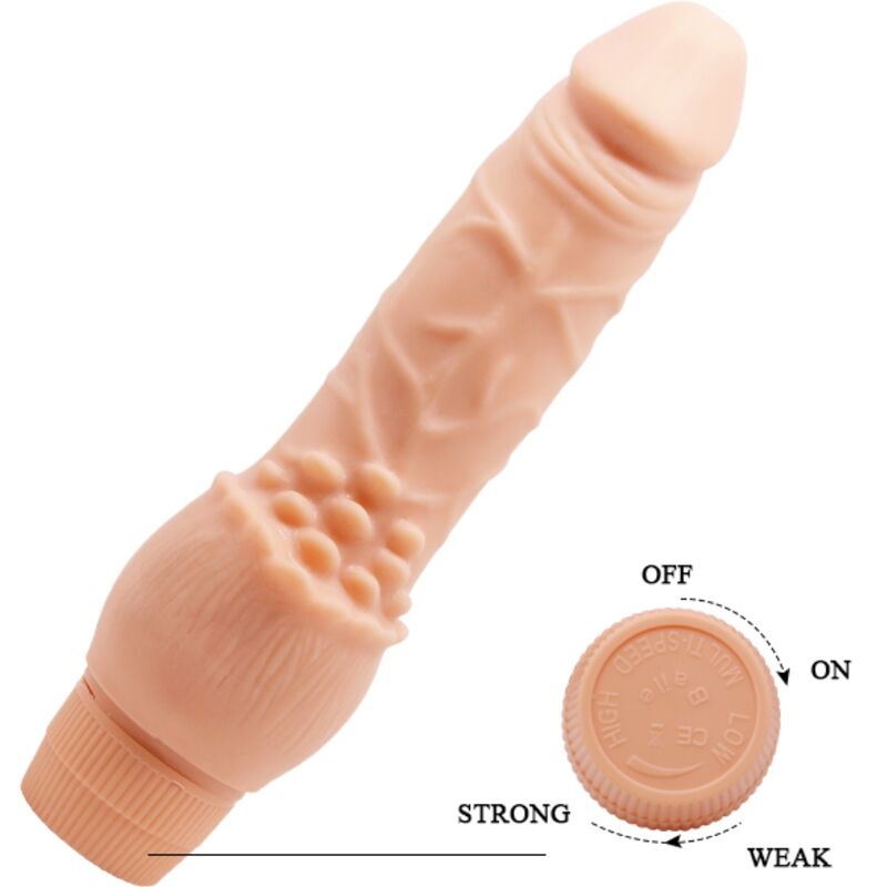 BAILE - BARBARA REALISTISCHER VIBRATOR 19,5 CM HAUT hochwertiges Sextoy bei Secret Pulse