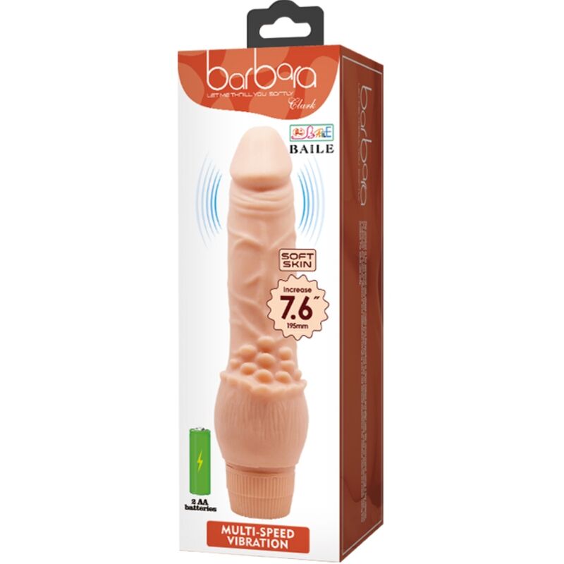 BAILE - BARBARA REALISTISCHER VIBRATOR 19,5 CM HAUT Vibrator diskret online kaufen