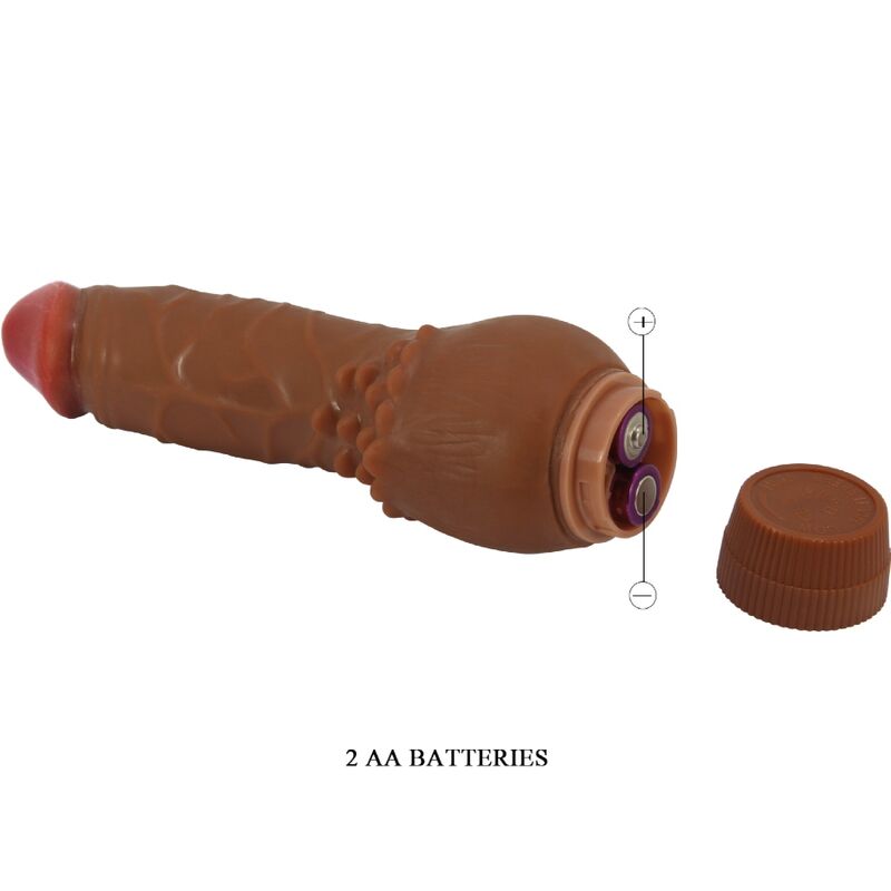 BAILE - BARBARA REALISTISCHER VIBRATOR 19,5 CM MULATTE hochwertiges Sextoy bei Secret Pulse