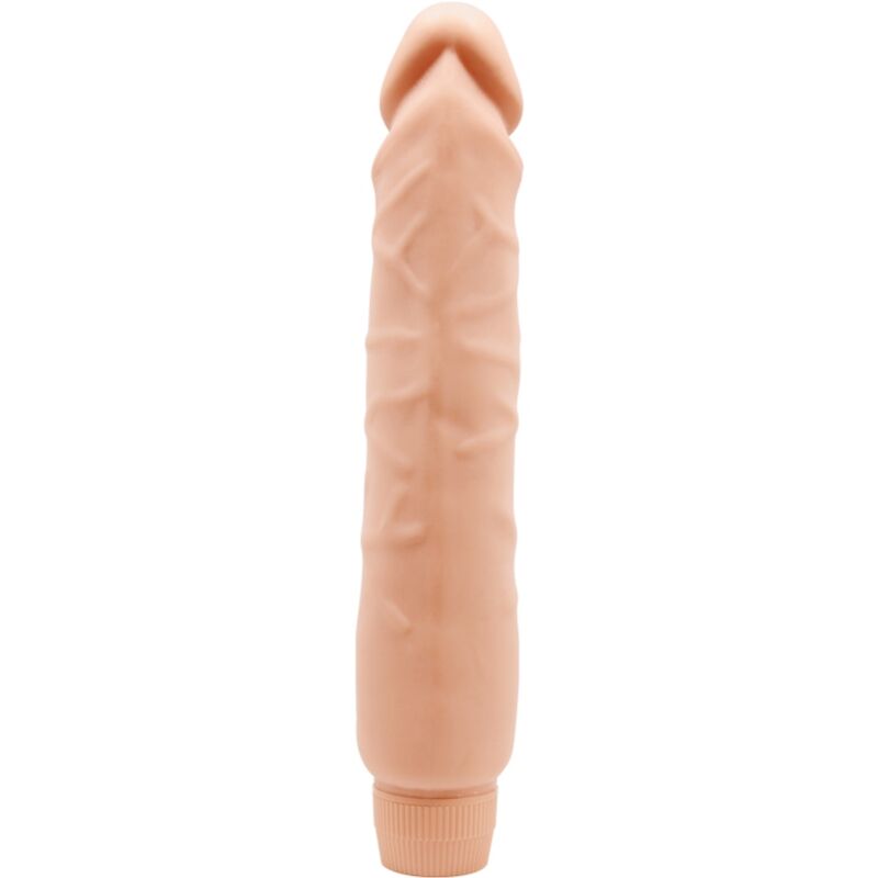BAILE JACK Realistischer Vibrator 26 cm – Hautfarbe, Vibration, TPR Produktansicht und Details