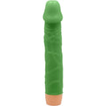 Realistischer Vibrator 22,5 cm Grün – BAILE Dildovibrator mit Vibration realistischer Dildo diskret online kaufen