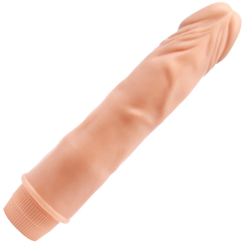 BAILE Zwerg Realistischer Vibrator 21 cm Fleisch – Dildovibrator mit Vibration Produktansicht und Details