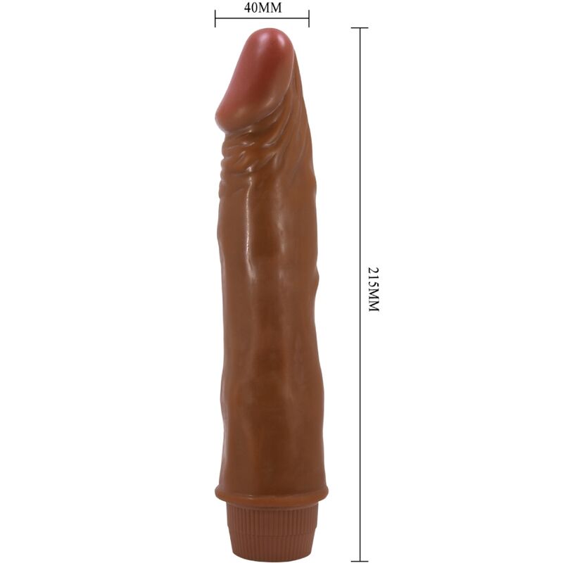 BAILE Zwerg Realistischer Vibrator 21 cm – Dildovibrator mit Vibration für sinnliche und diskrete Momente