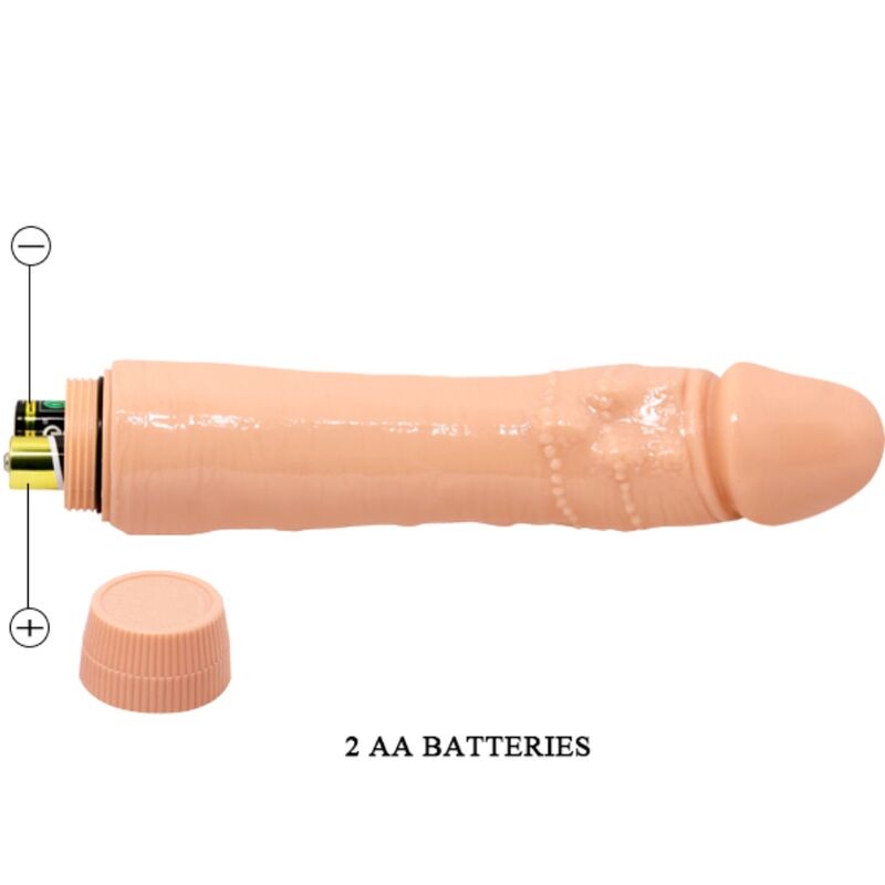 BAILE Dybbuk Realistischer Vibrator 24 cm – Dildovibrator Fleisch bei Secret Pulse im Erotikshop