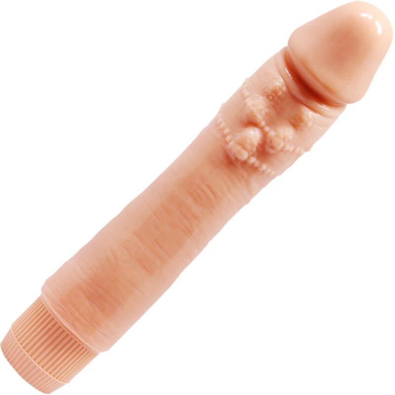 BAILE Dybbuk Realistischer Vibrator 24 cm – Dildovibrator Fleisch Produktansicht und Details