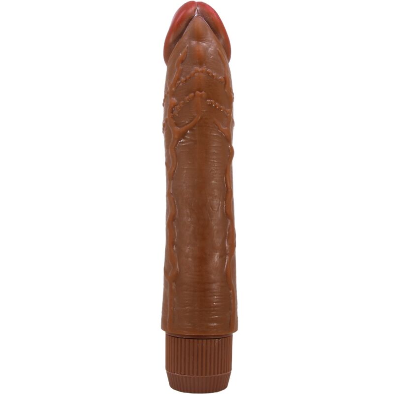 BAILE DYBBUK Realistischer Vibrator 24 cm Mulatte | TPR für intensive Stimulation und Self-Love