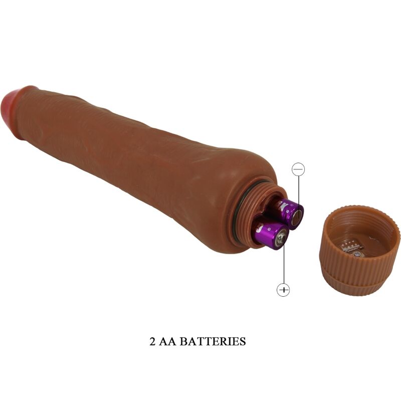 BAILE DRYAD 25 cm Realistischer Vibrator Mulatte – Starker Dildovibrator mit Vibration bei Secret Pulse im Erotikshop